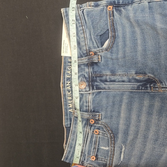 AE Next Level Super High-Waisted Ripped Flare Jean - Picture 5 of 6